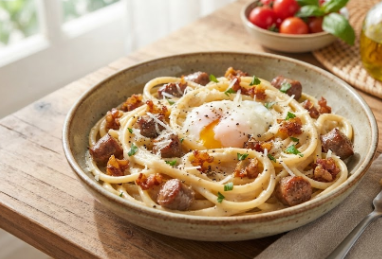 Longganisa Carbonara